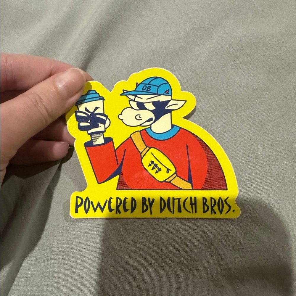 dutch bros sticker
